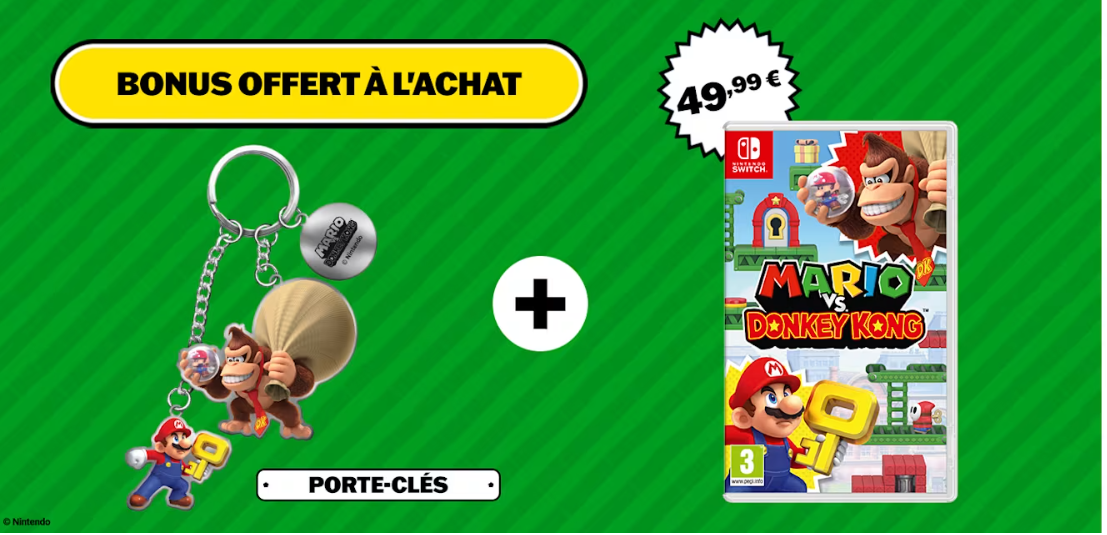 offre mario cs donkey kong